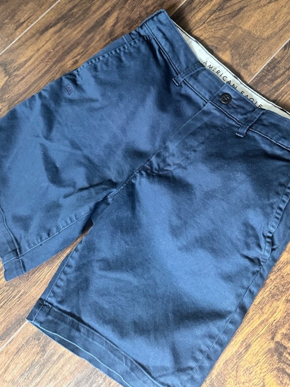 American Eagle Outfitters Men's Navy Chino 5” Shorts